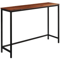 میز کنسول مینیمال مدرن از جنس فلز و چوب - مدل C101