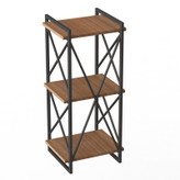 خرید میز پذیرایی / میز عسلی 3 طبقه مینیمال خانه ترنج T501