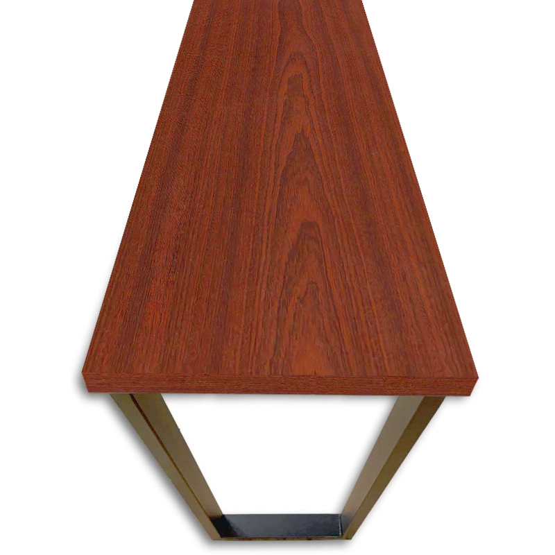 میز کنسول مینیمال مدرن از جنس فلز و چوب - مدل C201