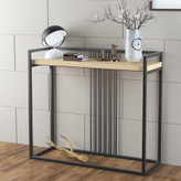 فروش میز کنسول مینیمال مدرن از جنس فلز و چوب - مدل C301