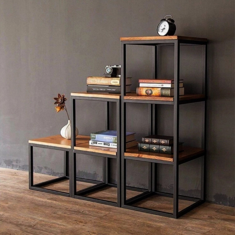 شلف 3 تکه مینیمال پینترستی - مدل Sh101