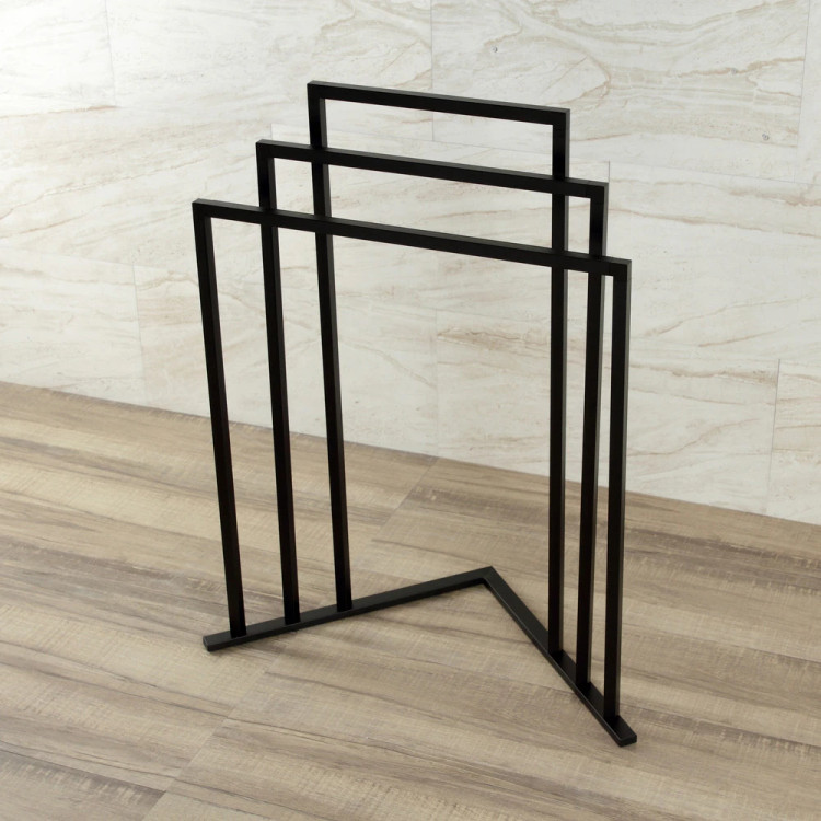 خرید قسطی استند لباس و حوله خشک کن از جنس فلز - مدل TR101