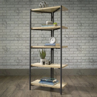 کتابخانه پرتابل مینیمال قسطی مدل B1002 | ویترین تاشو کمجا با بدنه فلزی یکپارچه